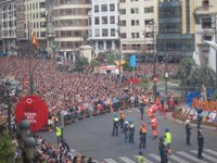 Policía blindará con coches los puntos críticos en 'mascletaes' y Guardia Civil vigilará puerto y aeropuerto