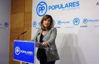 Buruaga dice que PRC-PSOE no ha dejado de subir los impuestos a los cántabros "para nada"