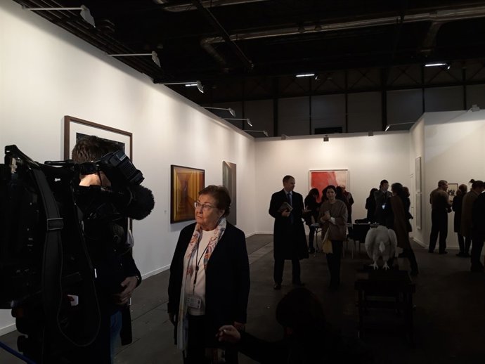 La galerista Helga d'Alvear, que exposa en ARCOmadrid 