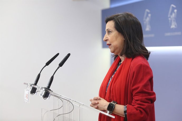 Roda de premsa de Margarita Robles al Congrés