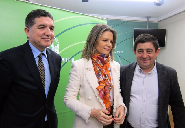 Llanes, Cobo y Reyes presentan el informe para una ITI en la provincia de Jaén.