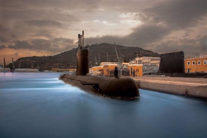 Submarino de la Armada española 'Mistral' que combatirá el terrorismo
