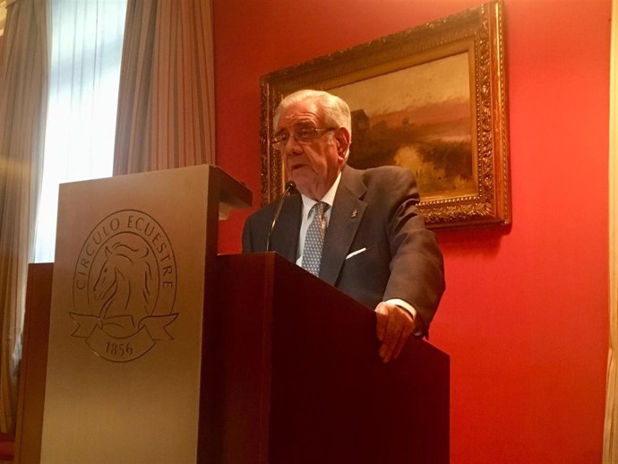 El vicepresidente emérito del Tribunal Constitucional (TC) Ramón Rodríguez Arrib