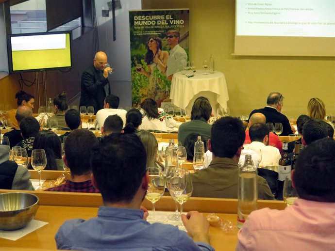 Una de las catas que suele organizar el Centro de Cualificación Turística