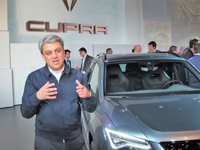 El presidente de Seat, Luca de Meo