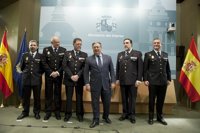 Zoido preside la toma de posesión de los responsables policiales de Información y las jefaturas de Madrid y Andalucía