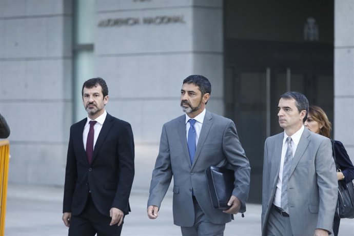 Trapero acudeix a declarar l'Audiència Nacional