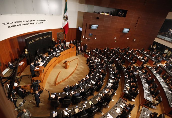 El Senado de México.