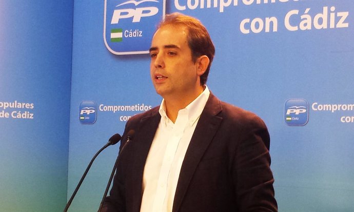 Antonio Saldaña, secretario general del PP de Cádiz