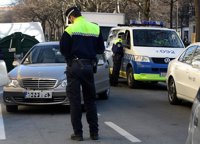 Policía Municipal lleva a cabo una campaña de vigilancia en pasos de peatones en Pamplona que se salda con 41 denuncias