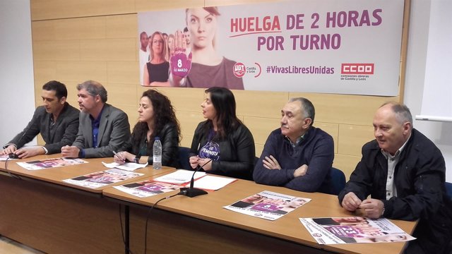 Sordo y Álvarez ofrecen una rueda de prensa antes de la asamblea con delegados