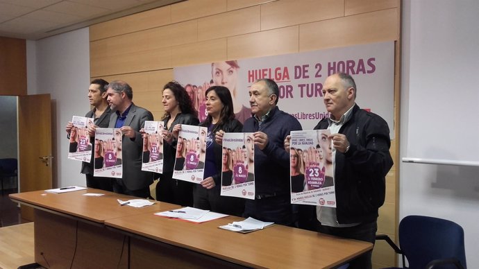 UGT y CCOO llaman a la movilización el 8 de marzo