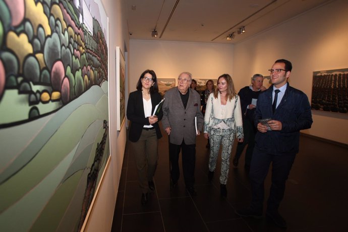 Exposición de Eugenio Chicano promovida por la Fundación Unicaja