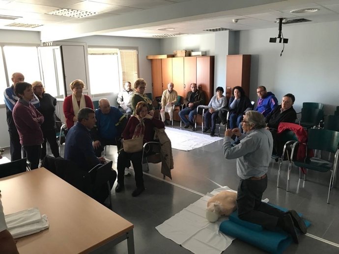 Un momento del taller