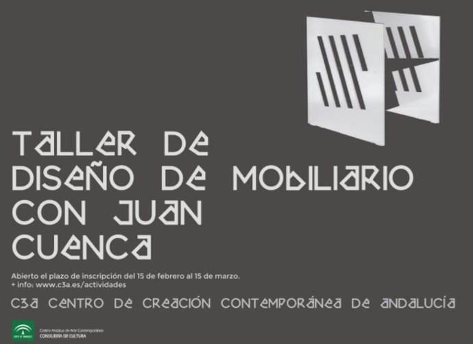 El C3A acogerá un taller de diseño de mobiliario