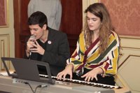 Amaia Romero, emocionada ante el recibimiento de miles de pamploneses: "Estoy flipando"