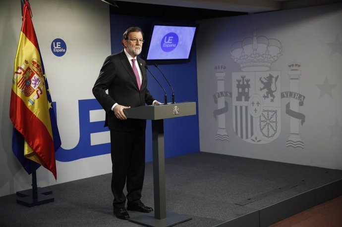 Rajoy, en rueda de prensa tras el Consejo Europeo