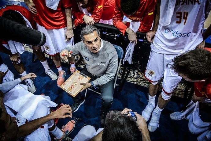 Sergio Scariolo, seleccionador español baloncesto