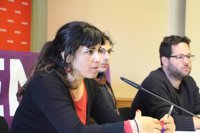 Teresa Rodríguez reclama una Andalucía "a la que volver" en su visita a Berlín por el 28F