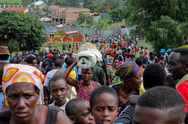 Refugiados congoleños protestan en Ruanda