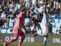 El Celta reacciona ante el Eibar y el Leganés empata en Butarque con Las Palmas