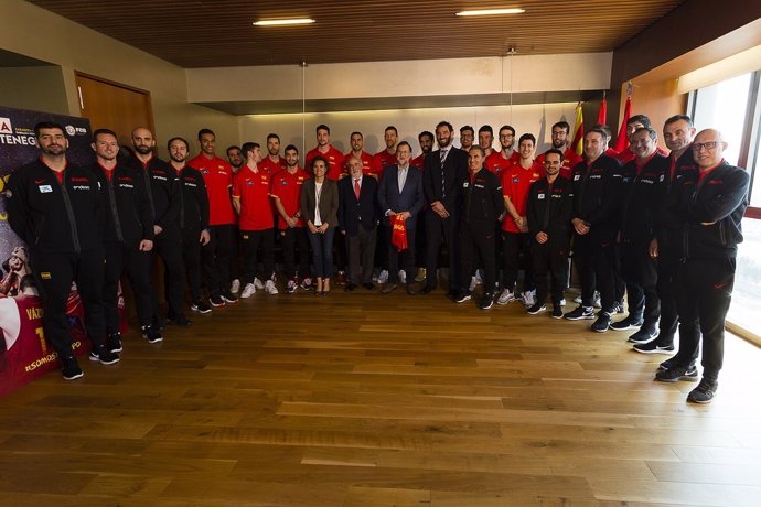 Mariano Rajoy Dolors Montserrat selección española baloncesto