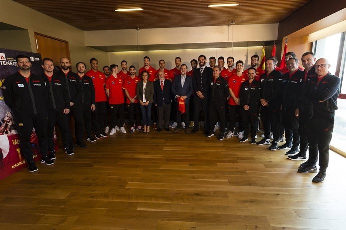 Mariano Rajoy Dolors Montserrat selección española baloncesto