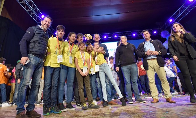 Ganadores de la First Lego League Canarias 2018