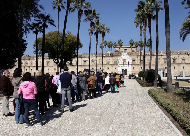 Jornada de puertas abiertas en el Parlamento andaluz