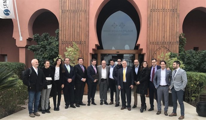 Representantes de empresas andaluzas de tecnología sanitaria