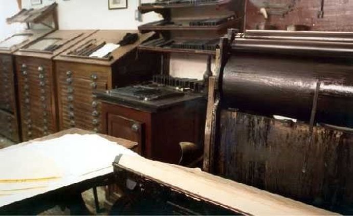 Imprenta SUR Málaga generación del 27 historia 