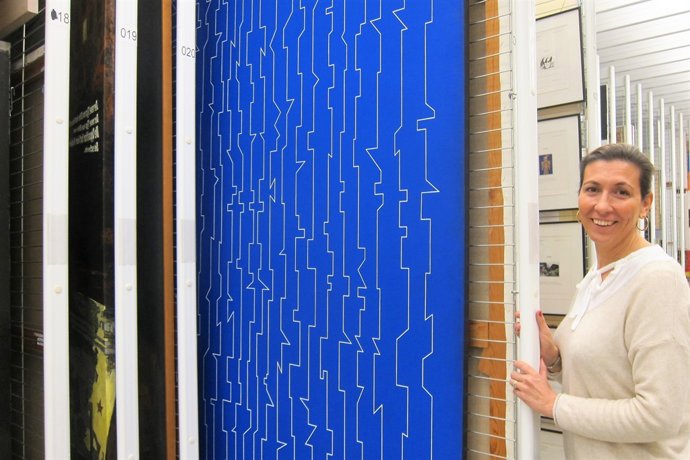 La cap de Logística i Registre del Macba, Ariadna Robert                 