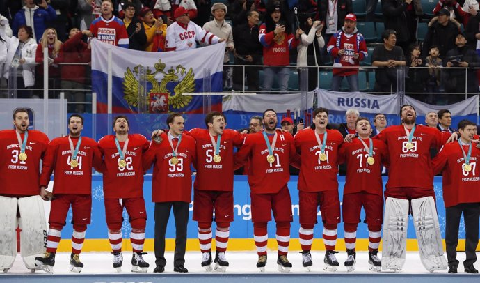 Rusia oro hockey hielo Pyeongchang