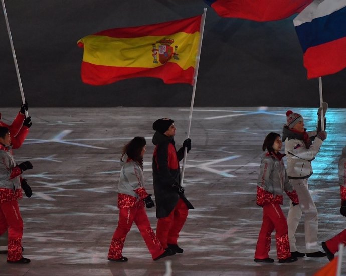 Javier Fernández ceremonia clausura Juegos Olímpicos de Invierno de PyeongChang