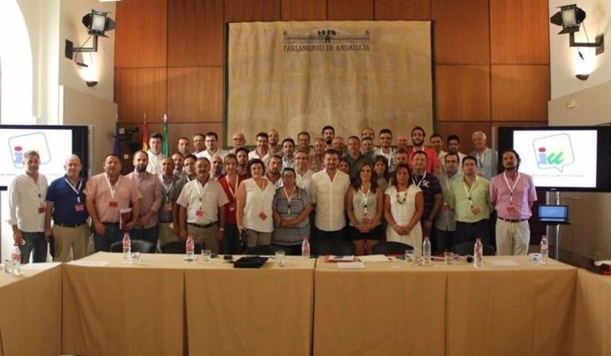 Reunión de alcaldes de IU Andalucía