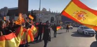 Concentraciones en Barcelona en defensa de Tabarnia y en apoyo al Rey
