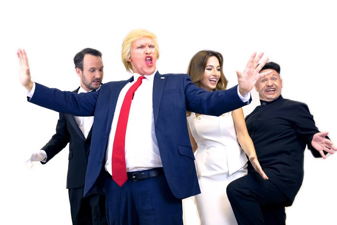 Els dobles dels Trump i Kim Jong-un prendran el Teatre del Raval amb un musical