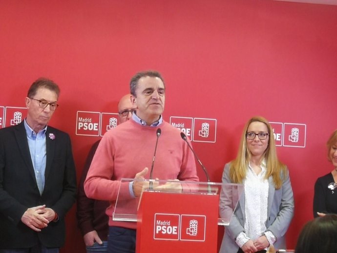 El secretario general del PSOE-M, José Manuel Franco