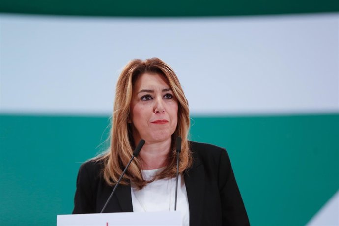 La presidenta de la Junta de Andalucía, Susana Díaz