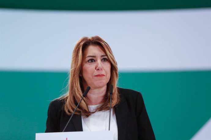 La presidenta de la Junta d'Andalusia, Susana Díaz