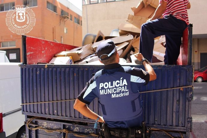 Policía Municipal de Madrid Punto Limpio