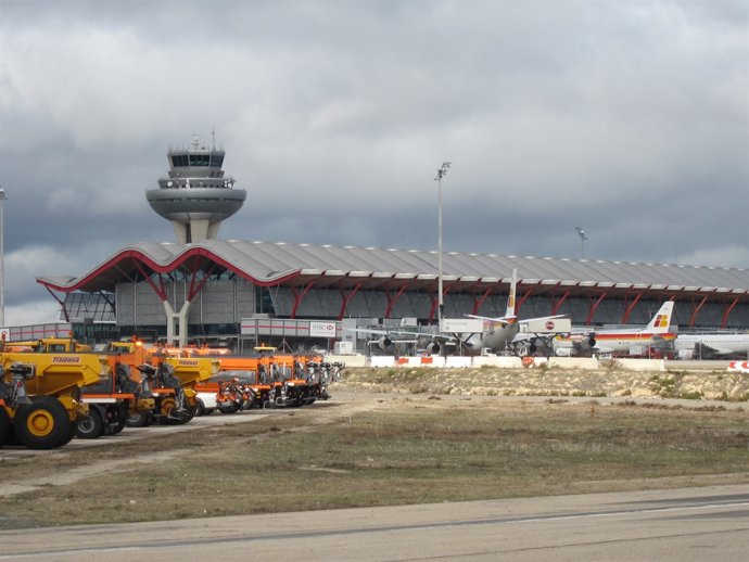 Maquinària del Pla Hivern a Barajas