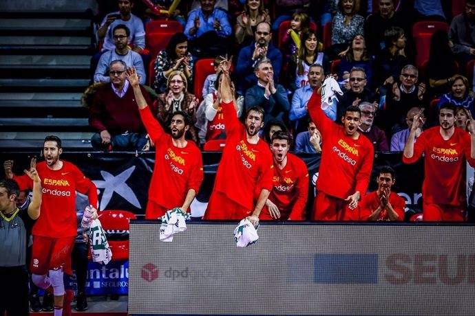 Selección española baloncesto España Montenegro