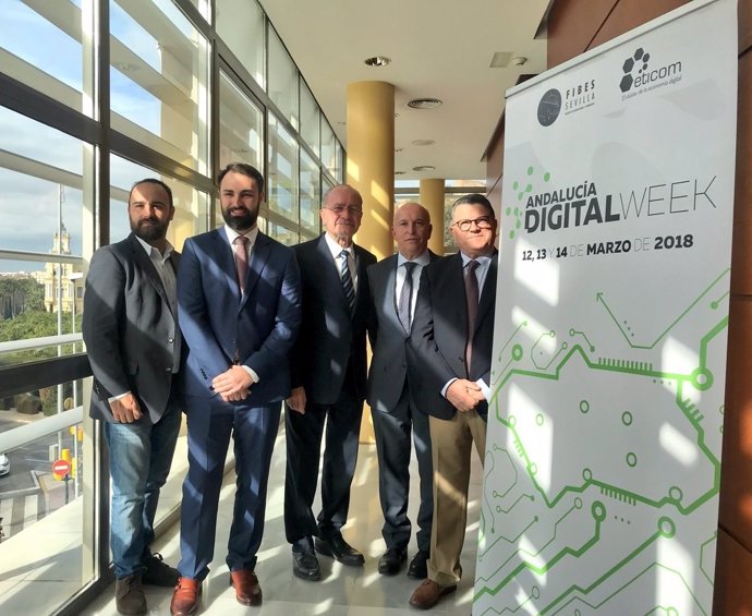 Inauguración de las jornadas Andalucía Digital Week 