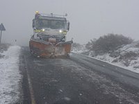Diputación de Ávila activa el dispositivo de vialidad invernal por las nevadas que afectan a la provincia