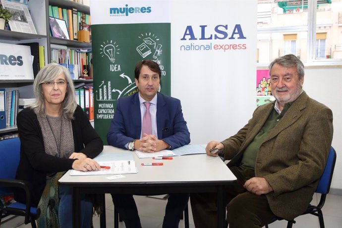 ALSA firma un convenio con la Fundación Mujeres para ayudar a las víctimas de la