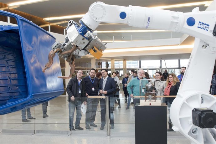Robot que puede verse en el Parque de las Ciencias