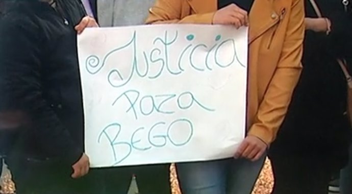 Protesta en San Fernando contra el encarcelamiento de Begoña