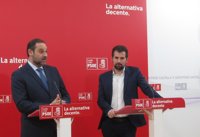 Ábalos compara la situación de la Junta con la "descomposición" del PP en Valencia