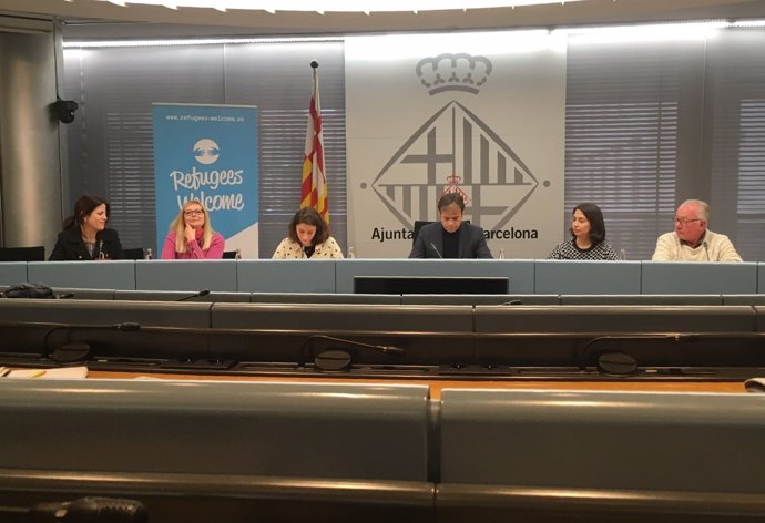 Jaume Asens i Susana Hidalgo presenten Refugees Welcome